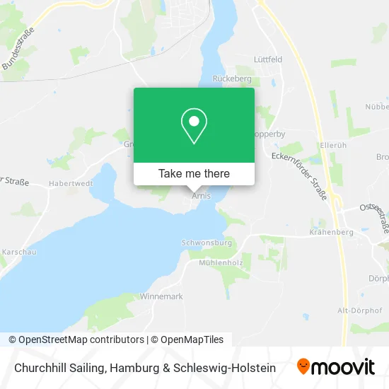 Карта Churchhill Sailing