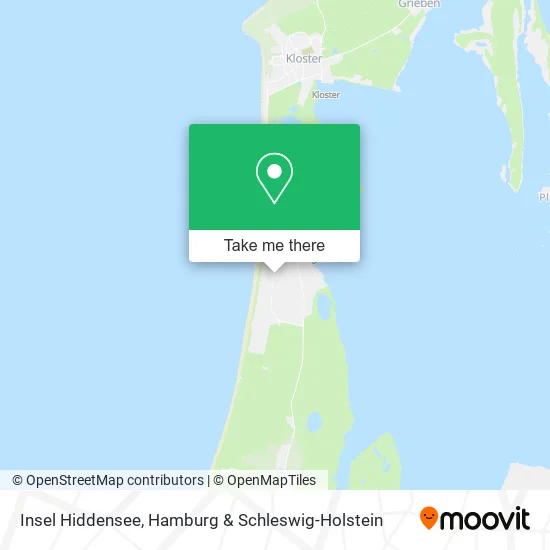 Карта Insel Hiddensee