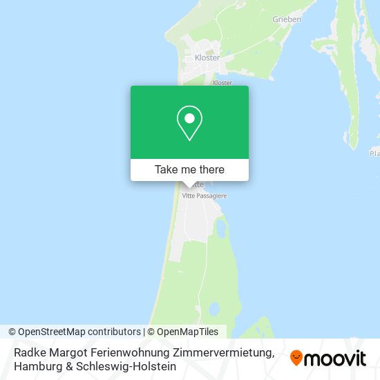 Radke Margot Ferienwohnung Zimmervermietung map