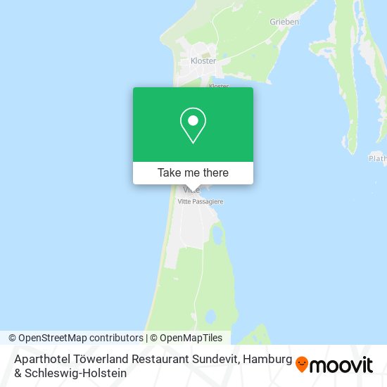 Aparthotel Töwerland Restaurant Sundevit map