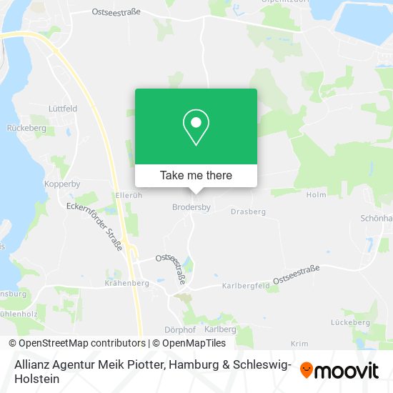 Allianz Agentur Meik Piotter map