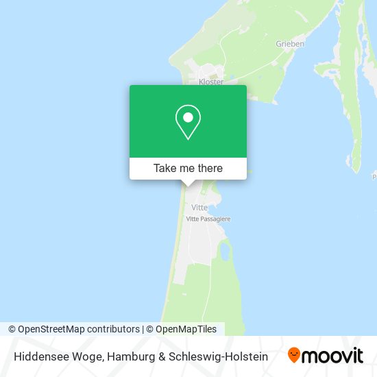 Hiddensee Woge map