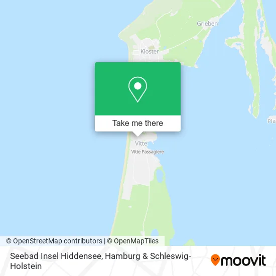 Карта Seebad Insel Hiddensee