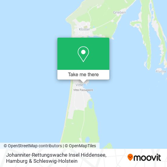 Johanniter-Rettungswache Insel Hiddensee map