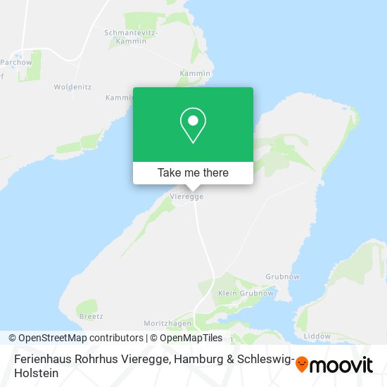 Ferienhaus Rohrhus Vieregge map