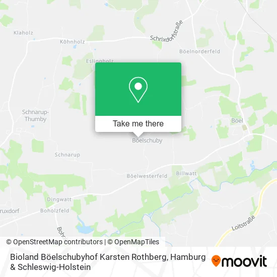 Карта Bioland Böelschubyhof Karsten Rothberg