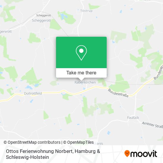 Ottos Ferienwohnung Norbert map