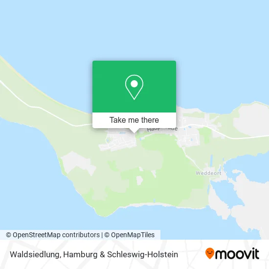 Карта Waldsiedlung