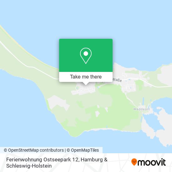 Ferienwohnung Ostseepark 12 map