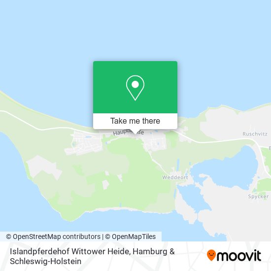 Islandpferdehof Wittower Heide map