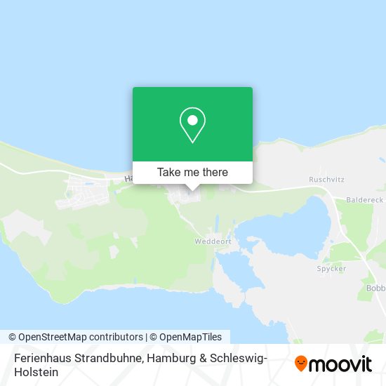 Ferienhaus Strandbuhne map