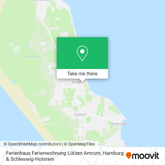 Ferienhaus Ferienwohnung Lützen Amrum map