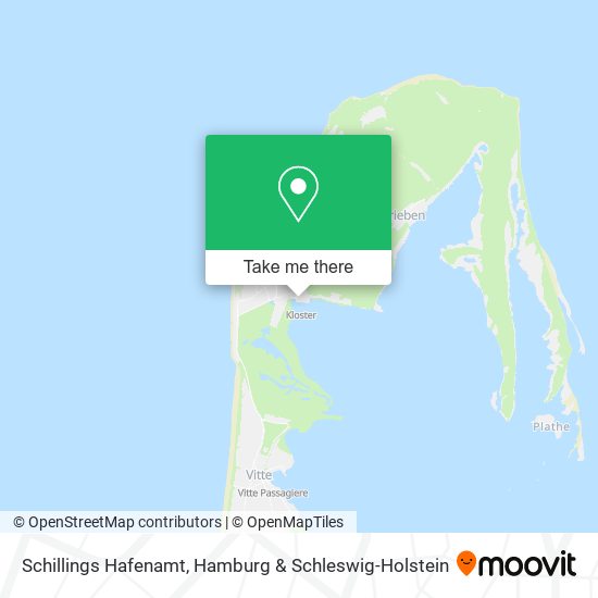 Schillings Hafenamt map