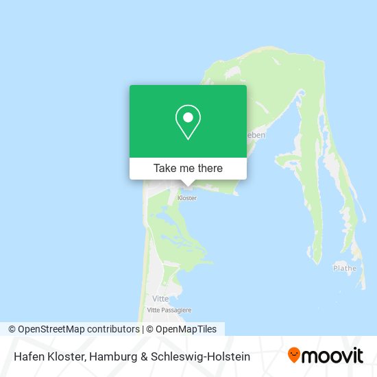 Hafen Kloster map
