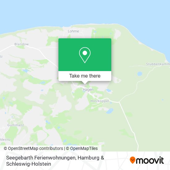 Seegebarth Ferienwohnungen map