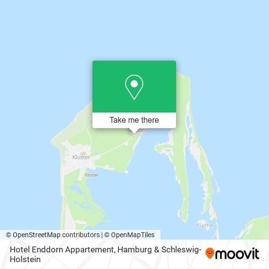 Hotel Enddorn Appartement map