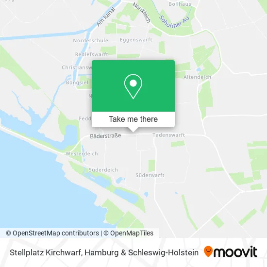 Карта Stellplatz Kirchwarf