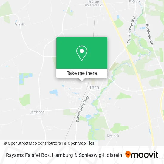 Карта Rayams Falafel Box