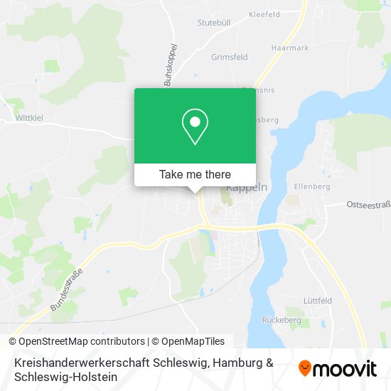 Kreishanderwerkerschaft Schleswig map