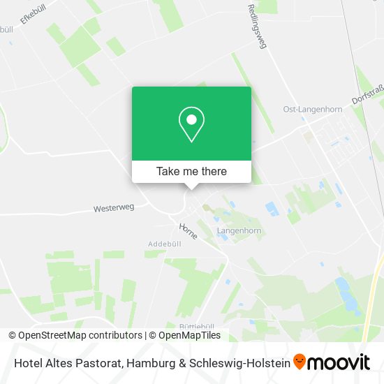 Hotel Altes Pastorat map