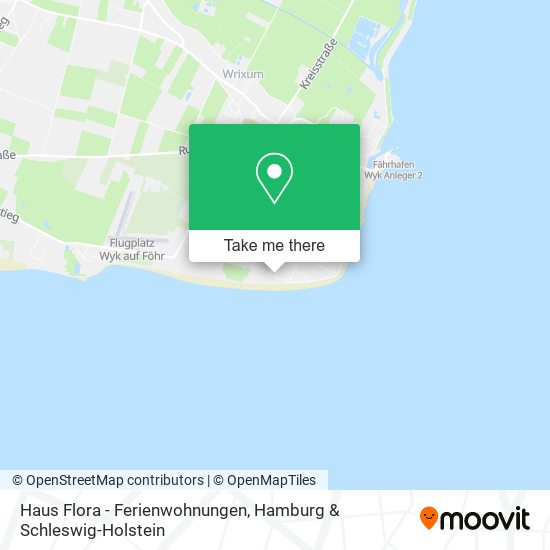 Haus Flora - Ferienwohnungen map