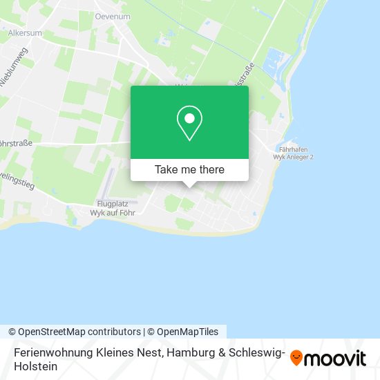 Ferienwohnung Kleines Nest map