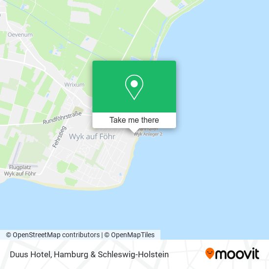 Duus Hotel map