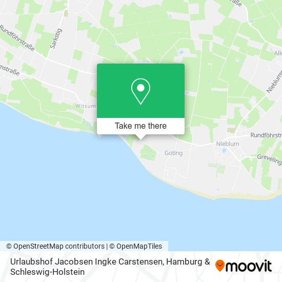 Urlaubshof Jacobsen Ingke Carstensen map