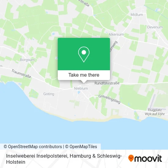 Inselweberei Inselpolsterei map