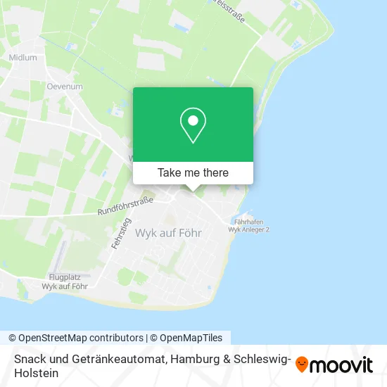 Карта Snack und Getränkeautomat