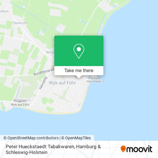 Peter Hueckstaedt Tabakwaren map