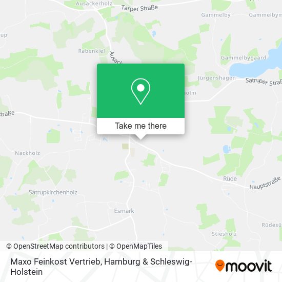 Maxo Feinkost Vertrieb map