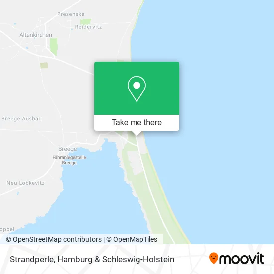 Карта Strandperle