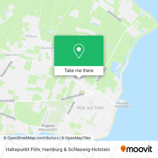 Карта Haltepunkt Föhr