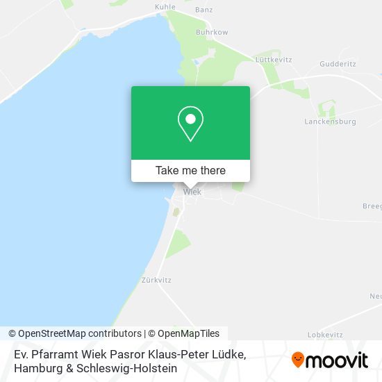 Ev. Pfarramt Wiek Pasror Klaus-Peter Lüdke map