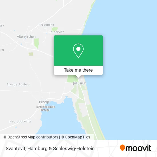 Карта Svantevit