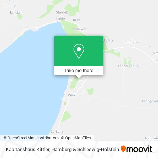 Kapitänshaus Kittler map
