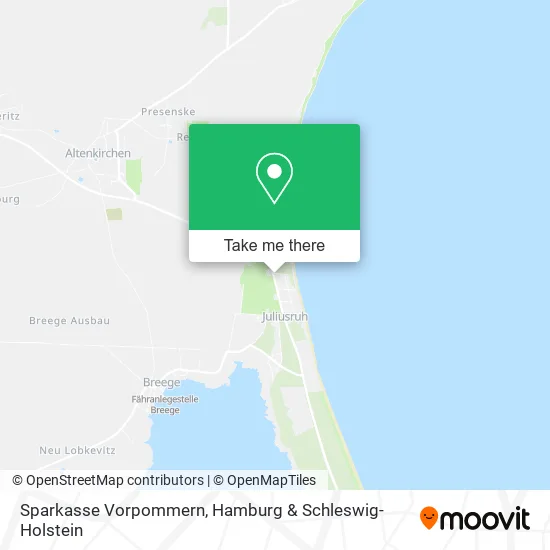 Карта Sparkasse Vorpommern