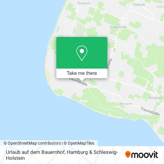 Urlaub auf dem Bauernhof map