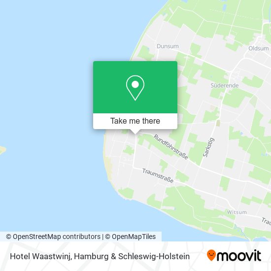 Hotel Waastwinj map