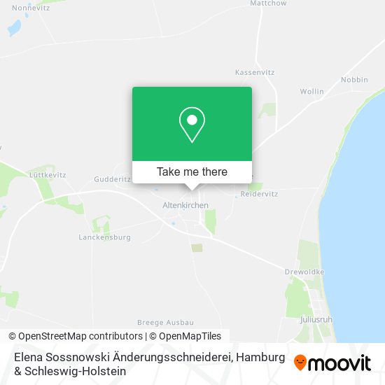 Elena Sossnowski Änderungsschneiderei map