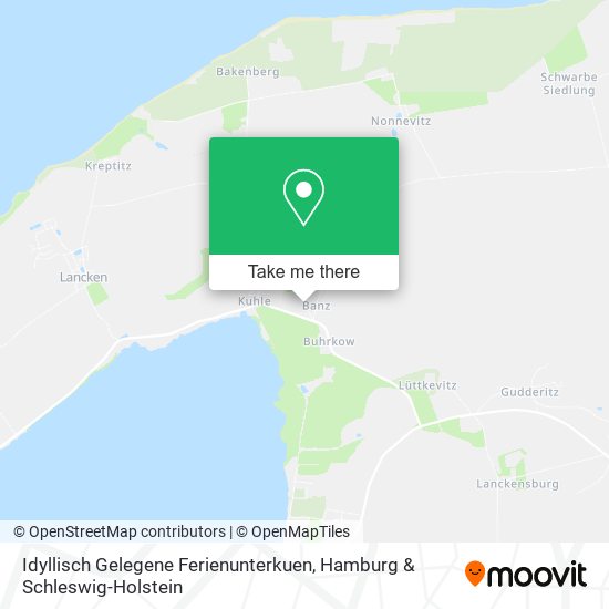Idyllisch Gelegene Ferienunterkuen map