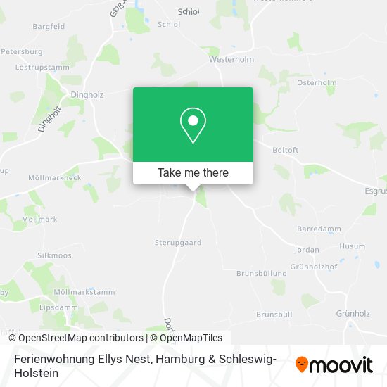 Ferienwohnung Ellys Nest map