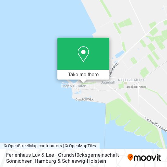 Ferienhaus Luv & Lee - Grundstücksgemeinschaft Sönnichsen map
