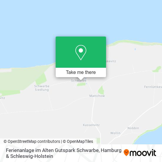 Ferienanlage im Alten Gutspark Schwarbe map