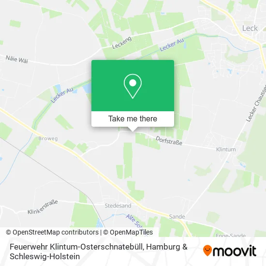 Карта Feuerwehr Klintum-Osterschnatebüll