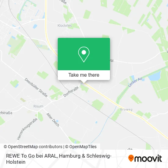 Карта REWE To Go bei ARAL