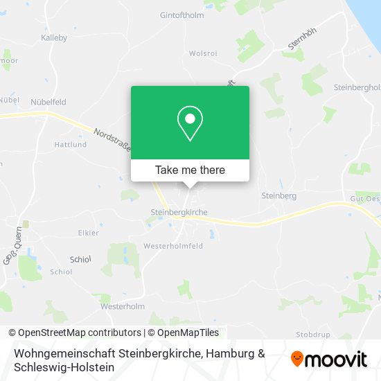 Wohngemeinschaft Steinbergkirche map