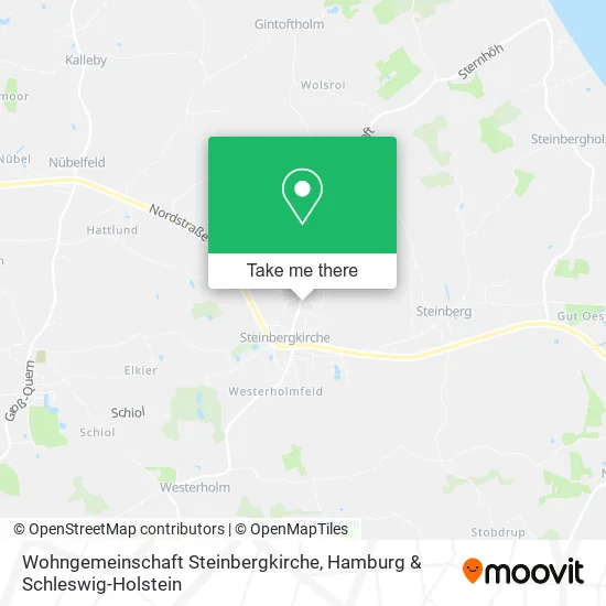 Карта Wohngemeinschaft Steinbergkirche