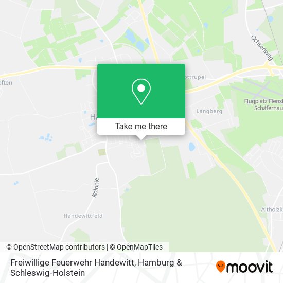 Freiwillige Feuerwehr Handewitt map